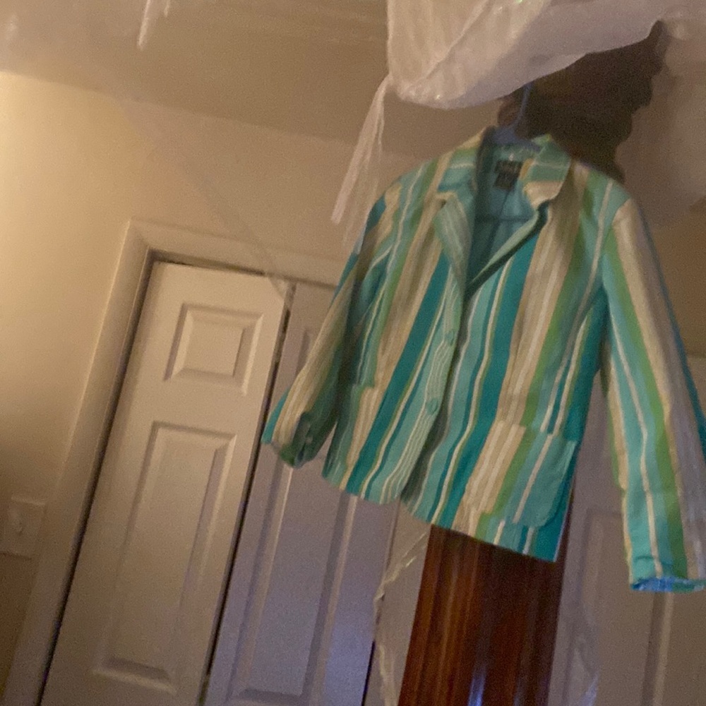 Shirt jacket blue